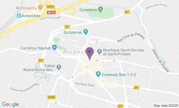 Localisation Crédit Agricole Agence d