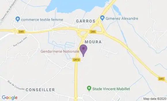 Localisation Crédit Agricole Agence de Tarnos
