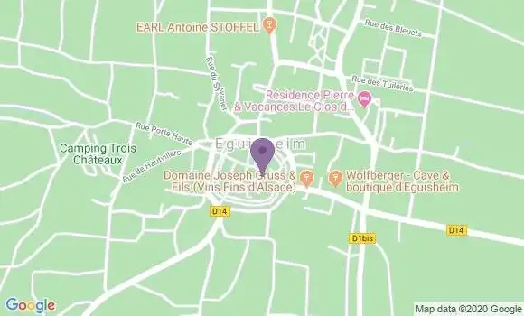 Localisation Crédit Agricole Agence d