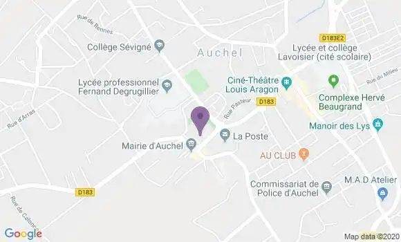 Localisation Crédit Agricole Agence d