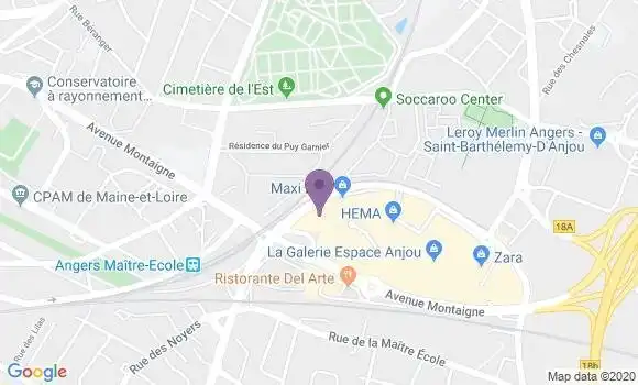 Localisation Crédit Agricole Agence d