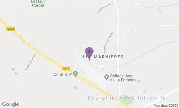 Localisation Crédit Agricole Agence de Le Bosc Roger en Roumois