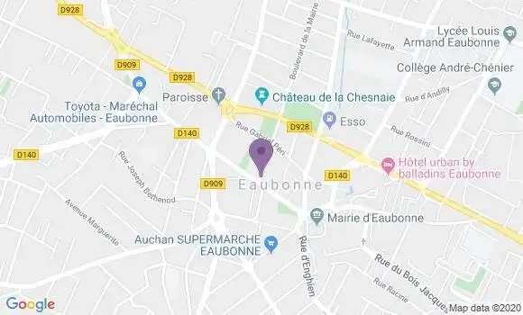 Localisation LCL Agence d