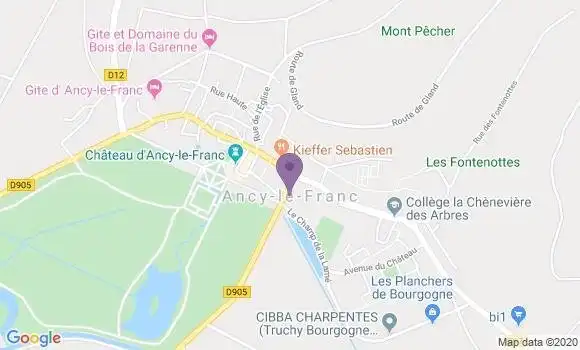 Localisation Crédit Agricole Agence d