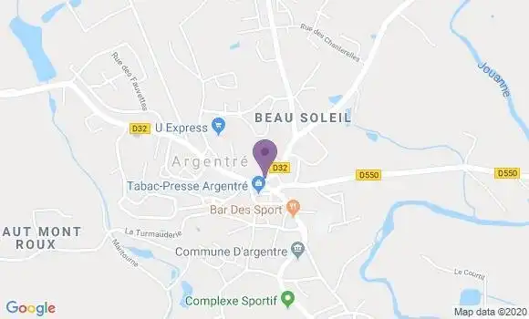 Localisation Crédit Agricole Agence d