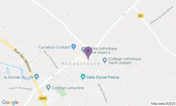 Localisation Crédit Agricole Agence d