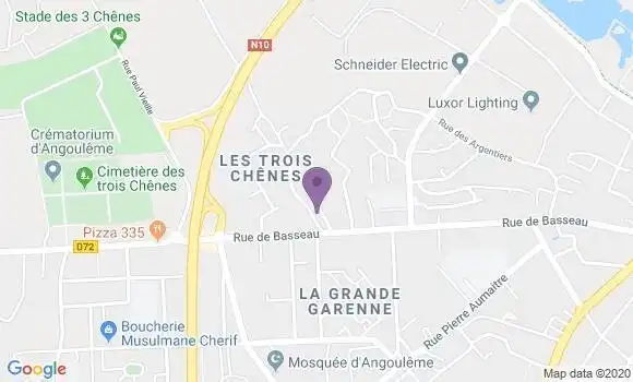 Localisation Crédit Agricole Agence d