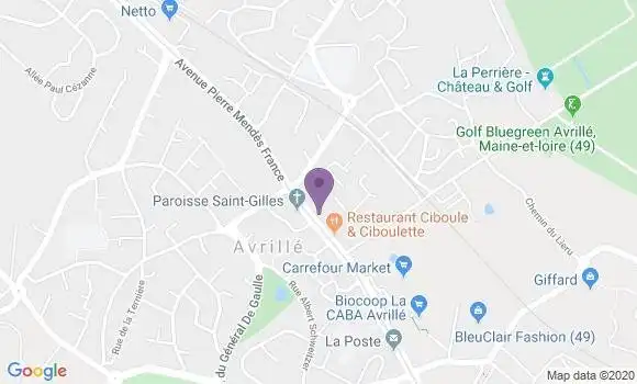 Localisation Crédit Agricole Agence d