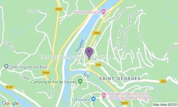 Localisation Crédit Agricole Agence d