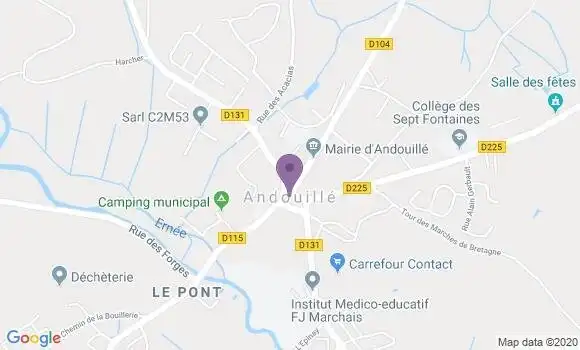 Localisation Crédit Agricole Agence d