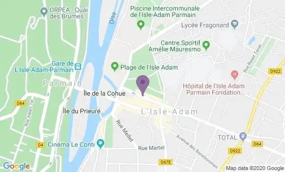 Localisation LCL Agence de L