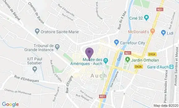Localisation Crédit Agricole Agence d