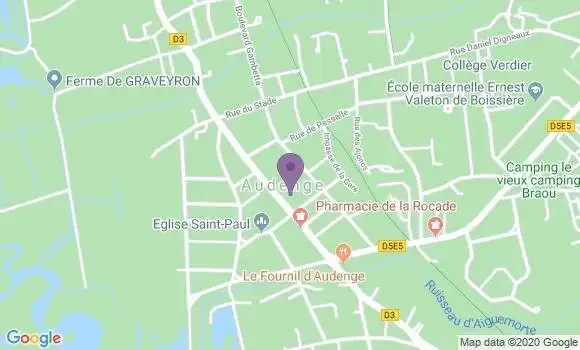 Localisation Crédit Agricole Agence d