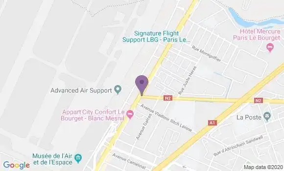 Localisation LCL Agence de Le Blanc Mesnil Nord