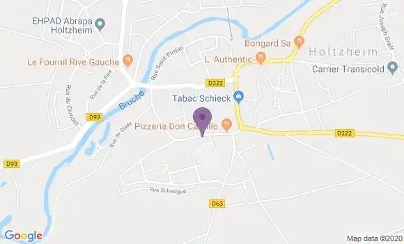 Localisation Crédit Agricole Agence d