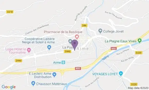 Localisation Crédit Agricole Agence d
