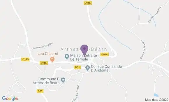 Localisation Crédit Agricole Agence d