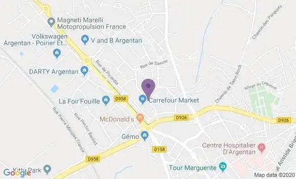 Localisation Crédit Agricole Agence d