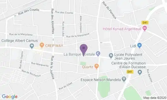 Localisation LCL Agence d
