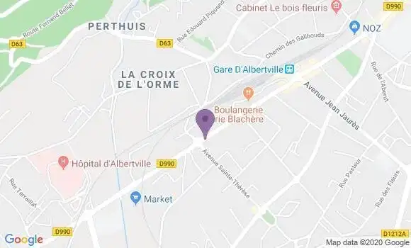 Localisation Crédit Agricole Agence d