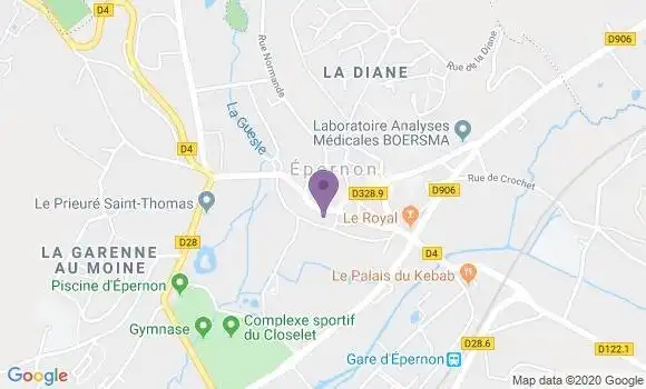 Localisation Crédit Agricole Agence d