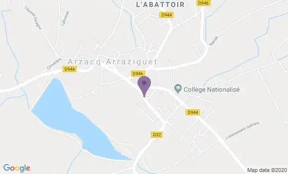 Localisation Crédit Agricole Agence d