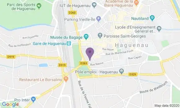 Localisation Crédit Agricole Agence d