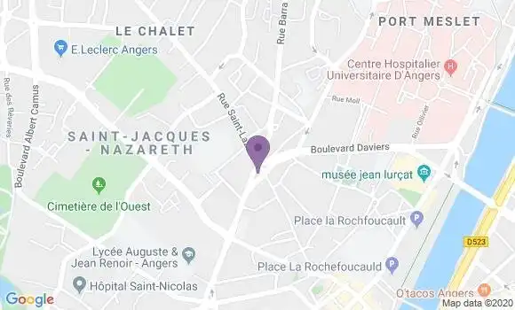Localisation LCL Agence d