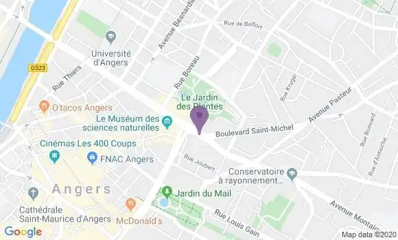 Localisation LCL Agence d