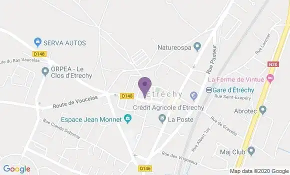 Localisation Crédit Agricole Agence d
