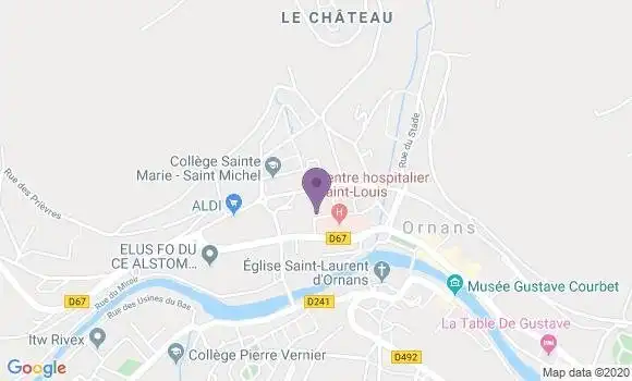 Localisation Crédit Agricole Agence d