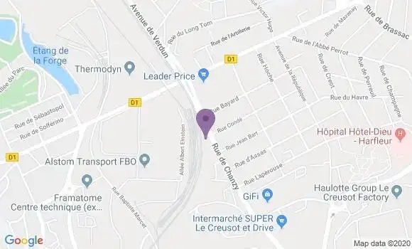 Localisation Crédit Agricole Agence de Torcy