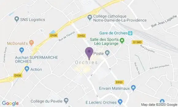 Localisation Crédit Agricole Agence d