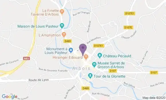 Localisation Crédit Agricole Agence d