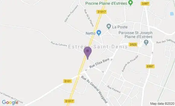 Localisation Crédit Agricole Agence d