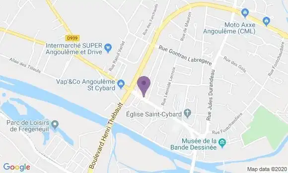 Localisation LCL Agence d