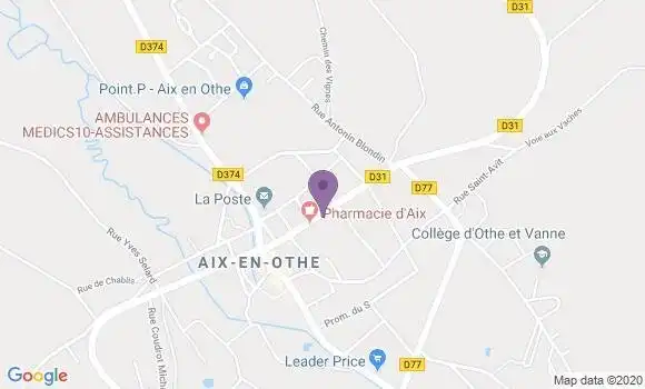 Localisation Crédit Agricole Agence d