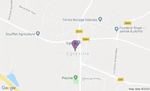 Localisation Crédit Agricole Agence d