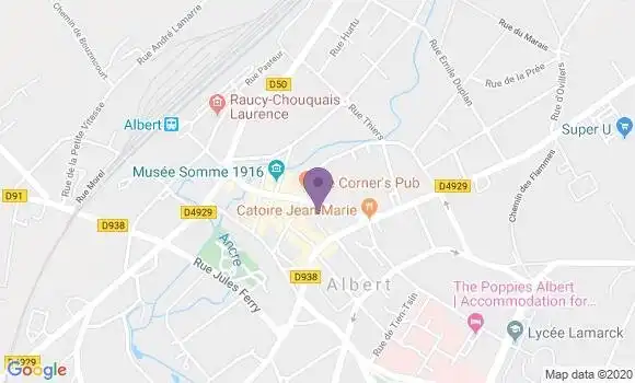 Localisation Crédit Agricole Agence d