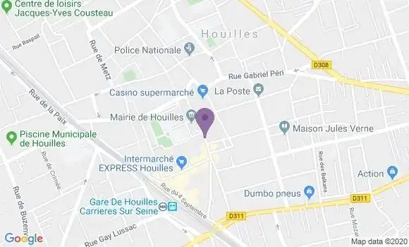 Localisation LCL Agence d