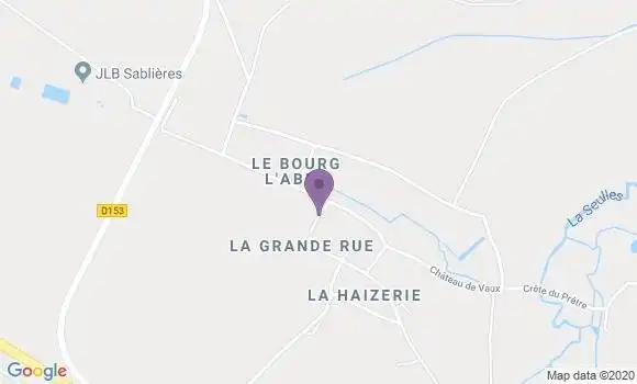 Localisation Crédit Agricole Agence de Bourg Achard