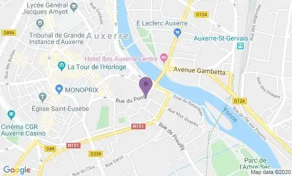 Localisation Crédit Agricole Agence d