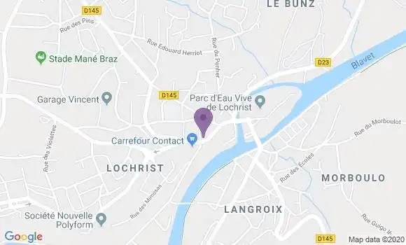 Localisation Crédit Agricole Agence d