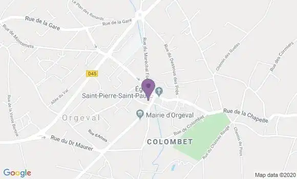 Localisation Crédit Agricole Agence d