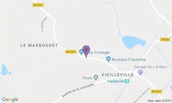 Localisation Crédit Agricole Agence de Le Grand Bourg