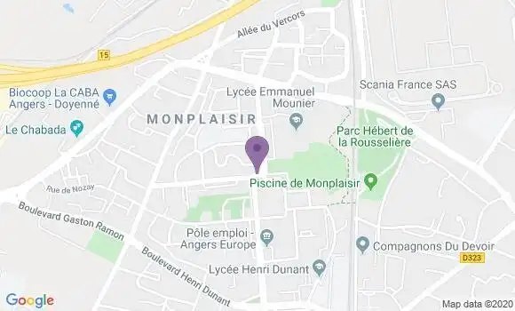 Localisation Crédit Agricole Agence d