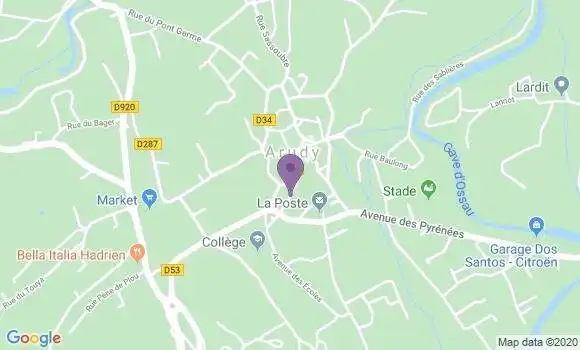 Localisation Crédit Agricole Agence d