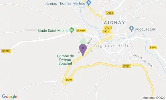 Localisation Crédit Agricole Agence d