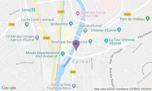 Localisation Crédit Agricole Agence d