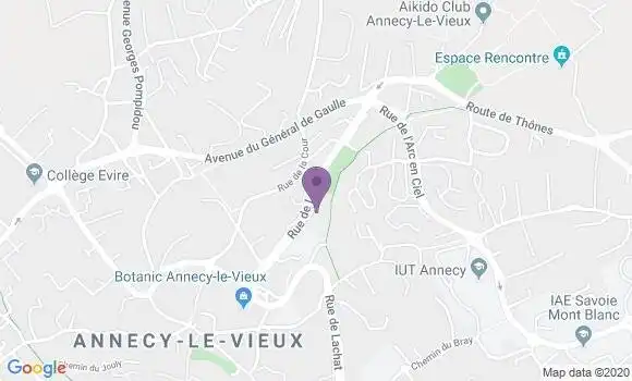 Localisation Crédit Agricole Agence d